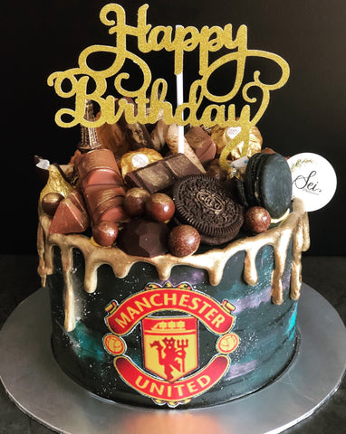 Manchester United Galaxy Cake