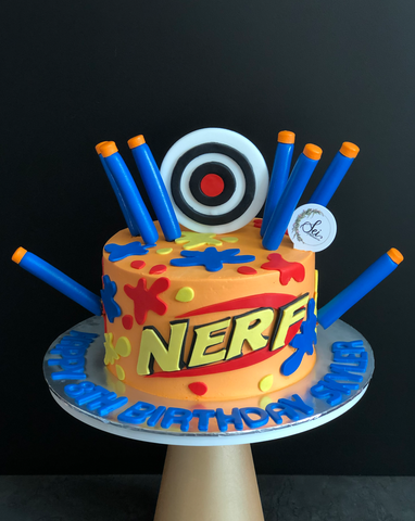 Nerf Gun Cake