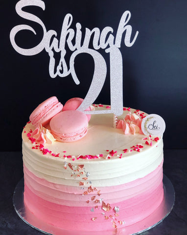 Ombré Pink Cake