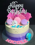 Ombré Purple Cake