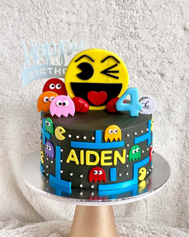 Pac-Man Cake