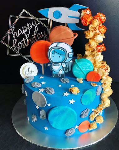Planet Theme Cake