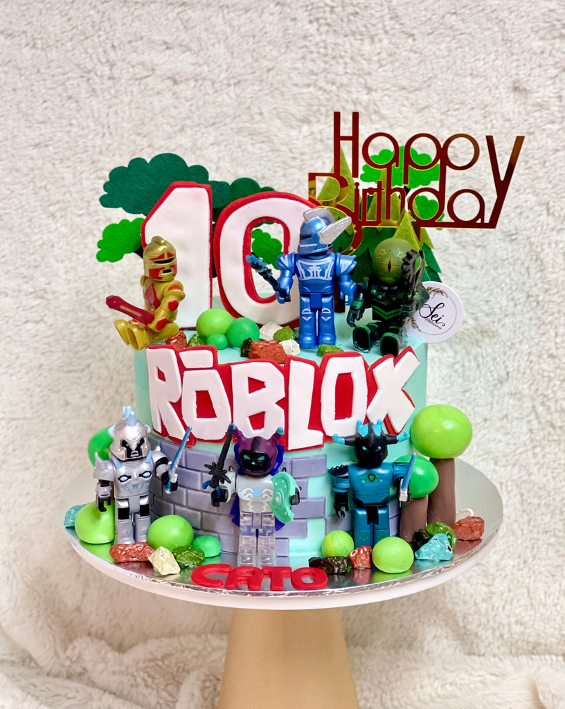 Roblox and Lego Cake – Sei Pâtisserie