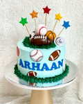 Sports Balls Cake